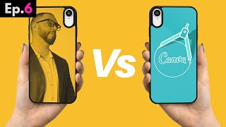 Graphic Designer VS Canva! (Before & After Graphic Design)