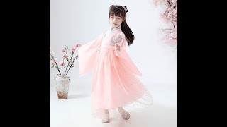 chinese dress review 2021 Ancient Chinese Costume Child Kid Fairy