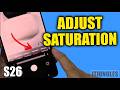 How to Adjust Saturation for Camera Filters on Galaxy S26