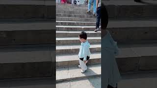 测试儿子的反应能力，果然没让我失望！#cute #baby #funny #comedy