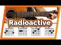 Radioactive Guitar Tutorial (Imagine Dragons) Easy Chords Guitar Lesson
