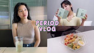 I'm On My Period / Period Must Haves / Working Girl Diet Vlog_Period Version