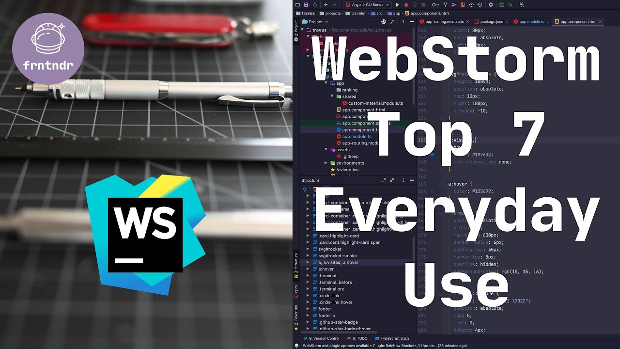 WebStorm - Top 7 Features I Use Everyday. - YouTube