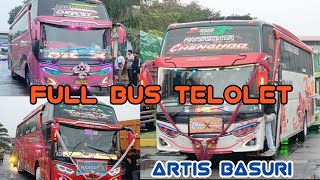 FULL BUS TELOLET BASURI - HUNTING TRIP BUS ARTIS FULL BASURI