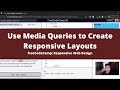 Use Media Queries to Create Responsive Layouts (CSS Grid) freeCodeCamp tutorial