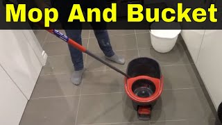 How To Use Vileda Easywring Spin Mop And Bucket-Full Tutorial