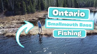 Ontario Bass Fishing!! (Shore Bass Fishing) Spring 2023!!