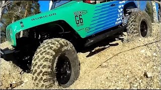 Skansman RC - Axial SCX10 - first run.