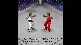 Hien Zan (Counter) FatalFury KimKaphwan Taekwondo FirePro 飛燕斬（カウンター）餓狼伝説 キム・カッファン テコンドー ファイプロ