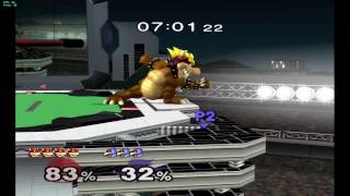 Gasher (Bowser) vs PwningPancake (Falco)