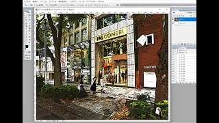 photoshopで写真をイラストに変える217。   CG  合成写真　写真加工　インスタグラム　 イラストレーター　フォトショップ　　photoshop　コンピューターグラフィックス