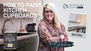 Road testing the new Rust-Oleum Kitchen Cupboard Paint for a DIY Kitchen Transformation!
