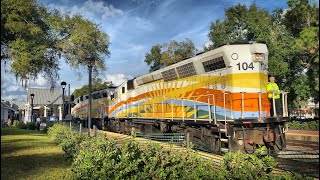 SunRail Rail Train Through Winter Park