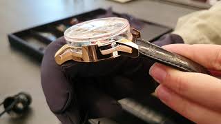 Watchesandart.com - visit at Louis Moinet, Space Revolution watch. Maker of the 1st chronograph.