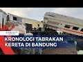 Kronologi Tabrakan Kereta Api Turangga vs Komuter Bandung Raya