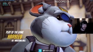 Overwatch This Is How Hammond God Harbleu Plays -POTG-