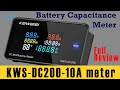 Review of KWS-DC200-10A 0-200V DC Energy, Power, Capacity Volt Ammeter Calibration