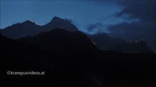 Bergfeuer, Sonnwendfeuer 2016 in Gastein