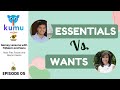 Ep 5: Essentials vs. Wants | MONEY LESSONS WITH FQ MOM AND SONS