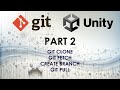 Unity + Git  Tutorial 2024 - PART 2 (Git Clone, Git Fetch, Create Branch, Git Pull)