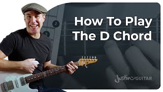 How to Play the D Chord on Guitar