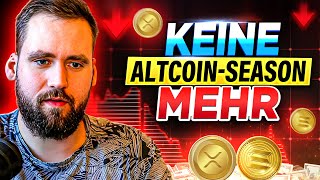 Warum es KEINE Altcoin Season mehr geben wird – Das Ende der Altcoin-Ära: Trader aufgepasst!