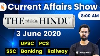 8:00 AM - Daily Current Affairs 2020 by Bhunesh Sir | 3 June 2020 | wifistudy