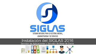 1.- Instalación del SIGLAS - Primeros pasos