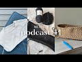 podcast 41 | cumulus tee o-neck and sevilla blouse update, a basket bag, planning for Flock!