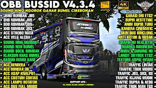 OBB BUSSID V4.3.4 SOUND HINO NGOROK GAHAR BUMEL CIREBONAN | GRAFIK SUPER HD4K ETS2 | Bussid v4.3.4