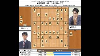 【将棋】藤井聡太王位 VS 豊島将之九段【棋譜】