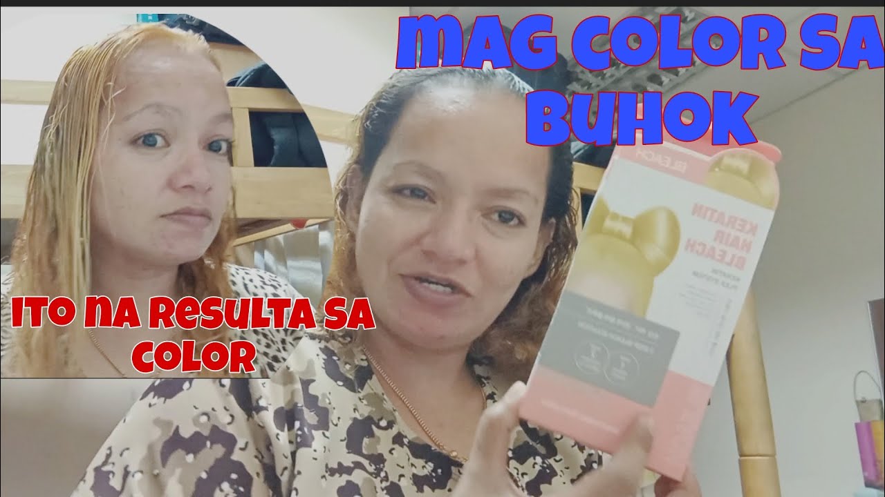 Sari Ling Sikap Mag Color Sa Buhok Ko Sambels Vlog Youtube
