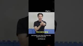 10 Minute Wing Chun Workout Exercises - Routine 1 - Punching and Moving Part 2 #shorts