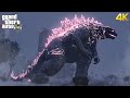 GTA 5 - Godzilla The New Empire Destroying The City