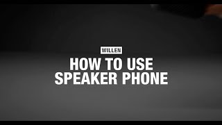 How To Use The Speaker Phone Function On Your Marshall Willen Portable Speaker