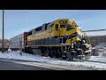 ep73 mnj early winter action two chases of the middletown u0026 new jersey railroad