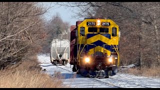 Ep73 - MNJ: Early Winter Action (two chases of the Middletown \u0026 New Jersey Railroad)