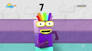 Balok Angka - Angka 7 Yang Beruntung | Numberblocks Bahasa Indonesia