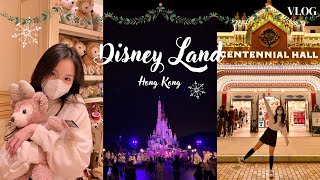 🎠Disney Vlog • Visit HK Disney Land with Me💖 (Traveling with a Disney Expert / Christmas Disney)