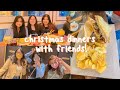 vlog // christmas get-togethers with friends 2021!!