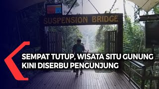 Sempat Tutup, Wisata Situ Gunung Kini Diserbu Pengunjung