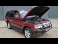 2001 LAND ROVER RANGE ROVER HSE | MATHEWSONS CLASSIC CARS | 21 & 22 OCTOBER 2022