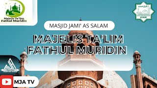 M.T FATHUL MURIDIN || SUBUH GABUNGAN || MASJID JAMI' AS SALAM || 17-11-24 || PASAR MANGGIS SETIABUDI