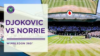 Novak Djokovic vs Cameron Norrie | Wimbledon Uncovered in 360° | Wimbledon 2022