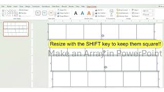 How to Make an Array of Objects in PowerPoint (006A)