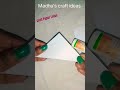 easy craft paper lotus madhu s craft yt shorts