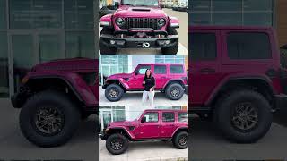 $17,000 OFF the 2024 Jeep Wrangler Rubicon 392 in Tuscadero PINK