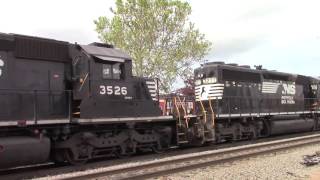 Passenger Train Deadhead Moves in Manassas, VA 6-4-16