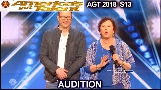 Dr Steven Eisenberg  singer Oncologist with His Mother America's Got Talent 2018 Audition AGT