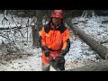 Husqvarna Technical Extreme protective clothing + Husky 560xp